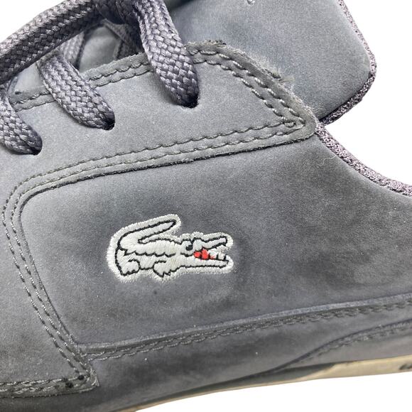 Lacoste Men\'s Dreyfus Boat Shoes Mens 10.5 Suede Gray Lace Up main image 5